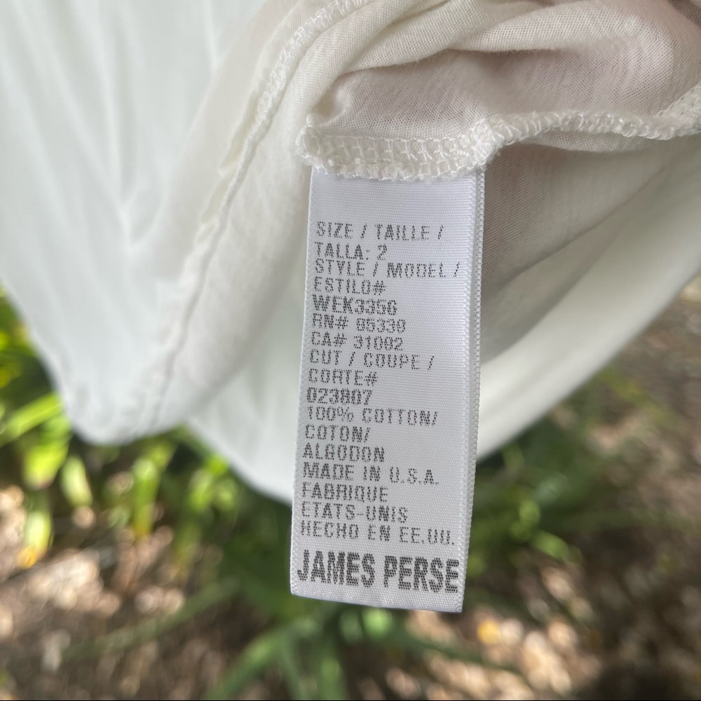 James Perse Circular Shell Top - Picture 3 of 4